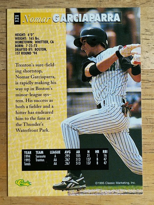 1995 Classic Five Sport #121 Nomar Garciaparra