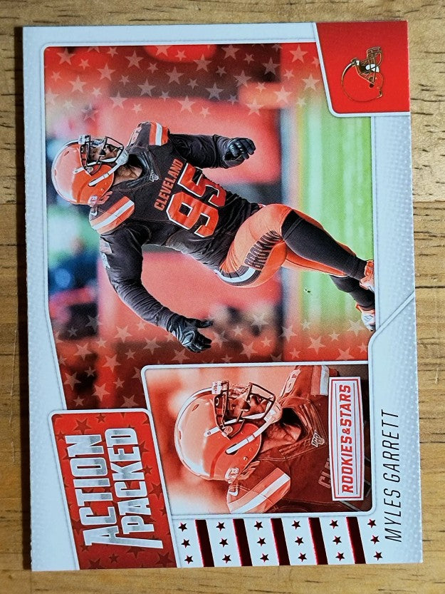 2020 Rookies and Stars Action Packed #5 Myles Garrett