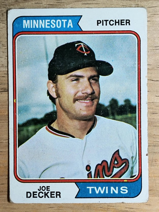 1974 Topps #469 Joe Decker (GOOD)