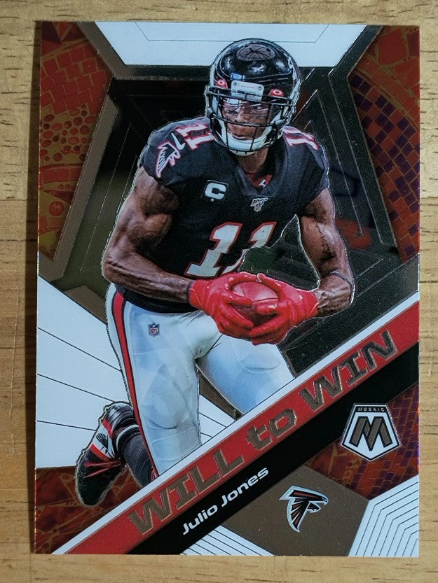 2020 Panini Mosaic Will to Win #8 Julio Jones