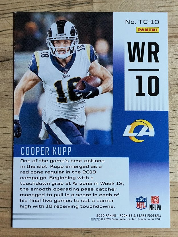 2020 Rookies and Stars Touchdown Club #10 Cooper Kupp