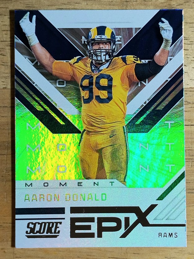 2019 Score Epix Moment #6 Aaron Donald