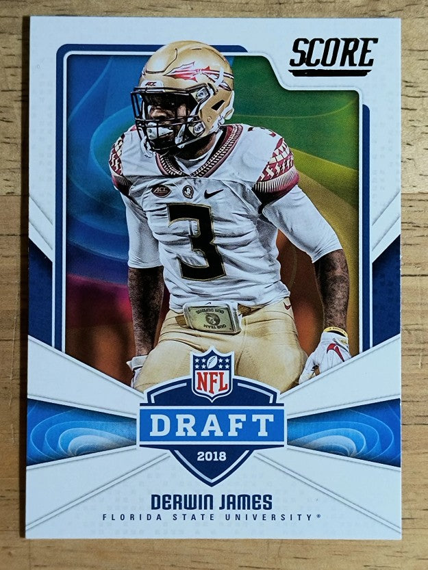 2018 Score NFL Draft #12 Derwin James