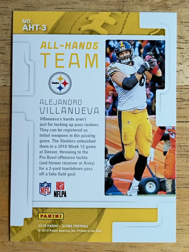 2019 Score All Hands Team #3 Alejandro Villanueva