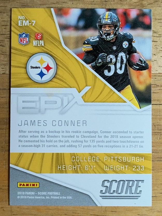 2019 Score Epix Moment #7 James Conner
