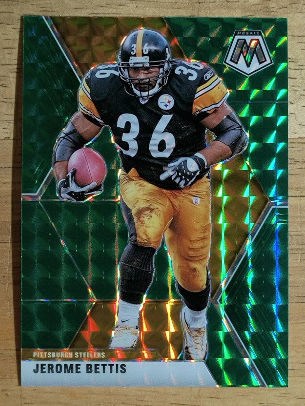 2020 Panini Mosaic Mosaic Green #172 Jerome Bettis