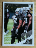 2018 Donruss #375 P.J. Hall RC