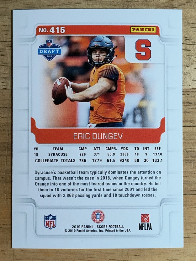 2019 Score #415 Eric Dungey RC