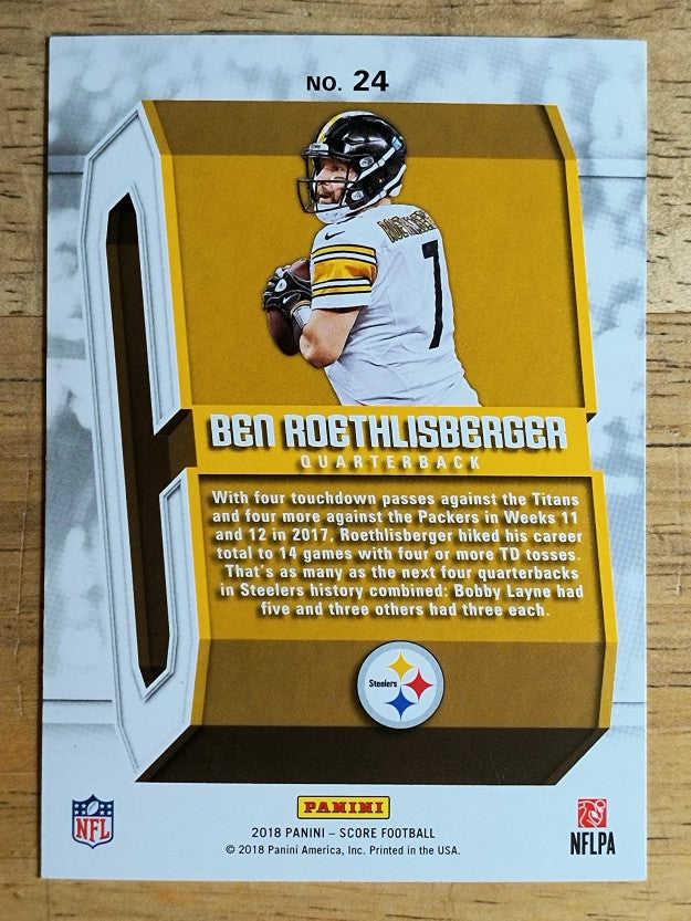 2018 Score Captains #24 Ben Roethlisberger