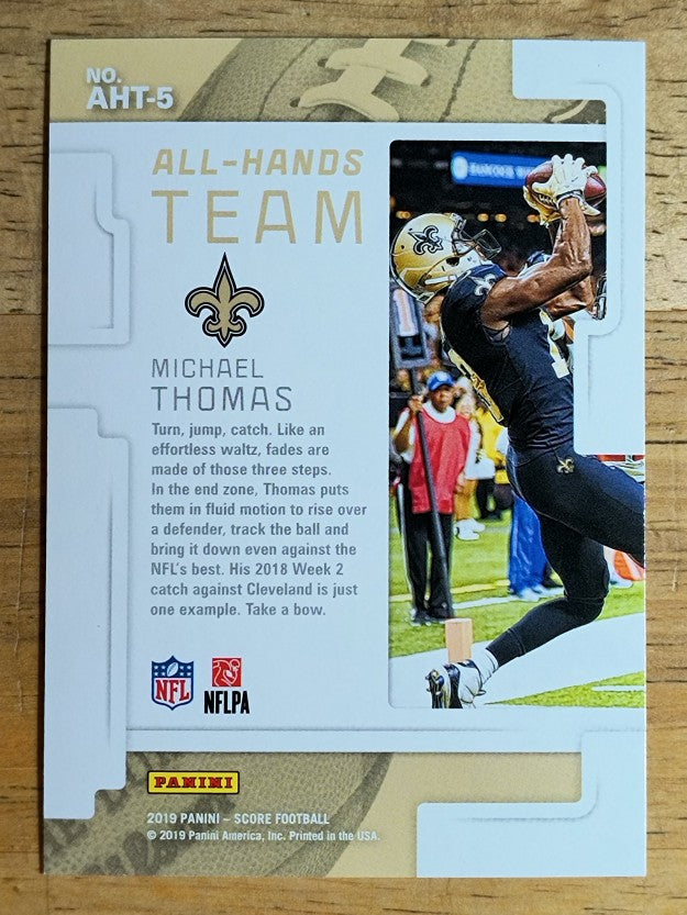 2019 Score All Hands Team #5 Michael Thomas