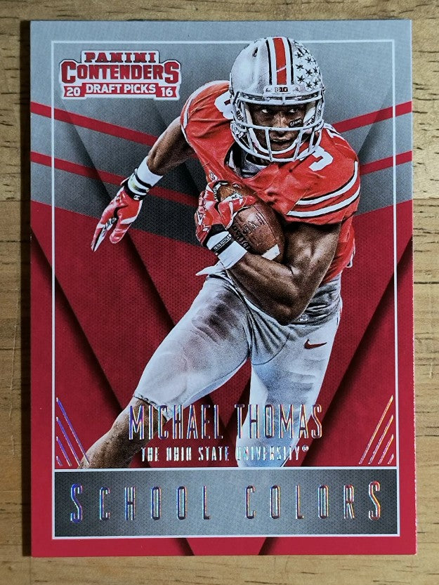 2016 Panini Contenders Draft Picks School Colors #6 Michael Thomas