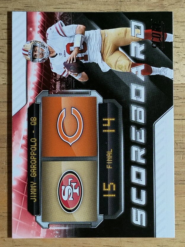 2018 Score Scoreboard #13 Jimmy Garoppolo