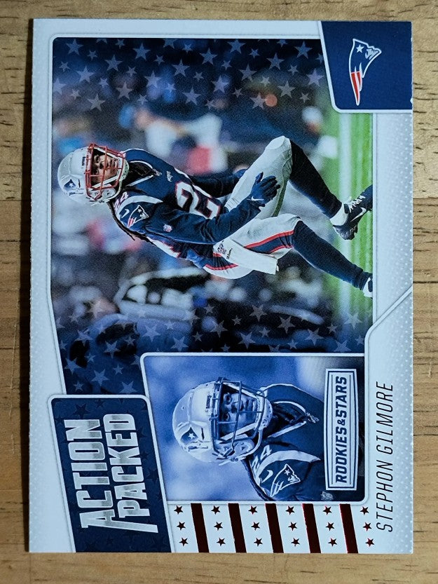 2020 Rookies and Stars Action Packed #15 Stephon Gilmore