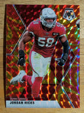 2020 Panini Mosaic Mosaic Reactive Orange #13 Jordan Hicks