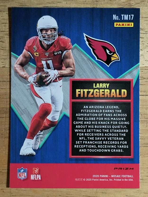 2020 Panini Mosaic Touchdown Masters Mosaic #TM17 Larry Fitzgerald