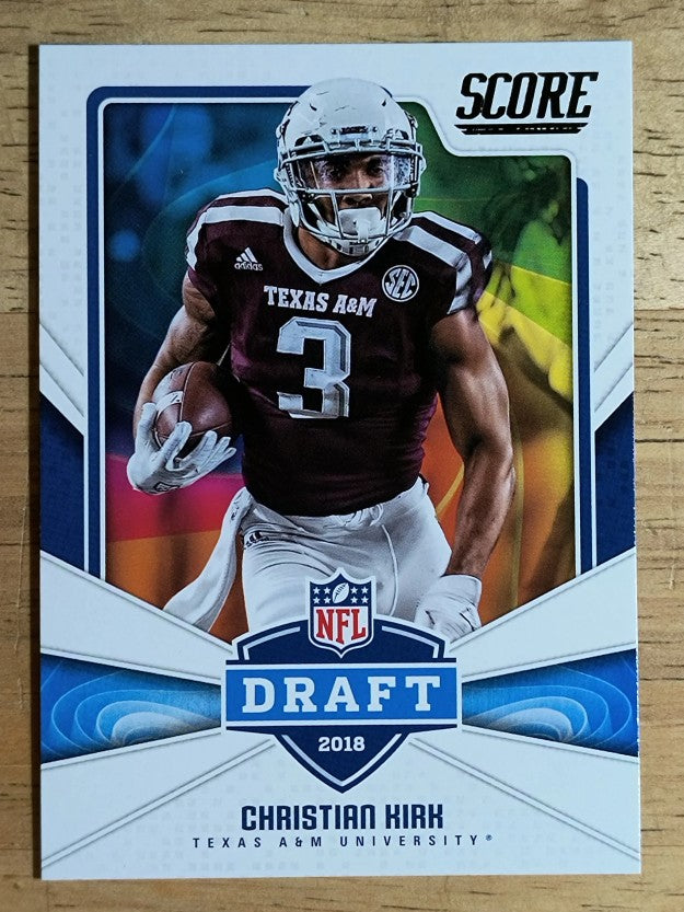 2018 Score NFL Draft #19 Christian Kirk