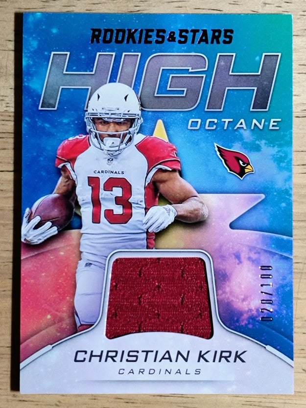2019 Rookies and Stars High Octane Memorabilia #16 Christian Kirk/100
