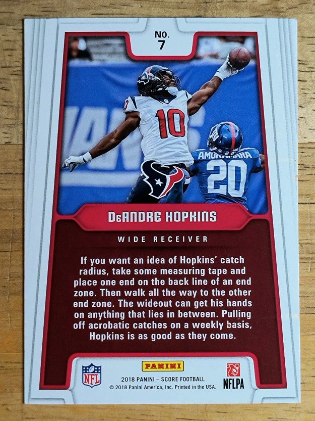 2018 Score All Hands Team #7 DeAndre Hopkins