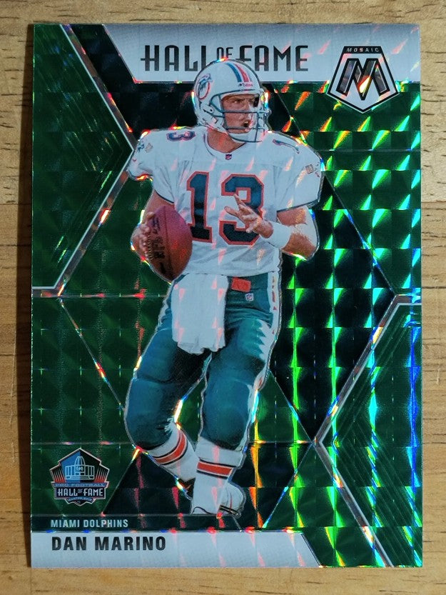 2020 Panini Mosaic Mosaic Green #292 Dan Marino HOF
