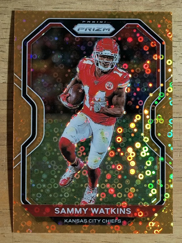 2020 Panini Prizm Prizms Orange Disco #121 Sammy Watkins