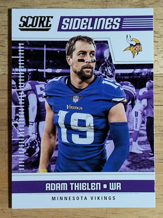2018 Score Sidelines #19 Adam Thielen