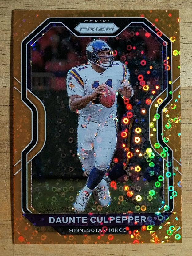 2020 Panini Prizm Prizms Orange Disco #224 Daunte Culpepper