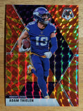 2020 Panini Mosaic Mosaic Reactive Orange #129 Adam Thielen