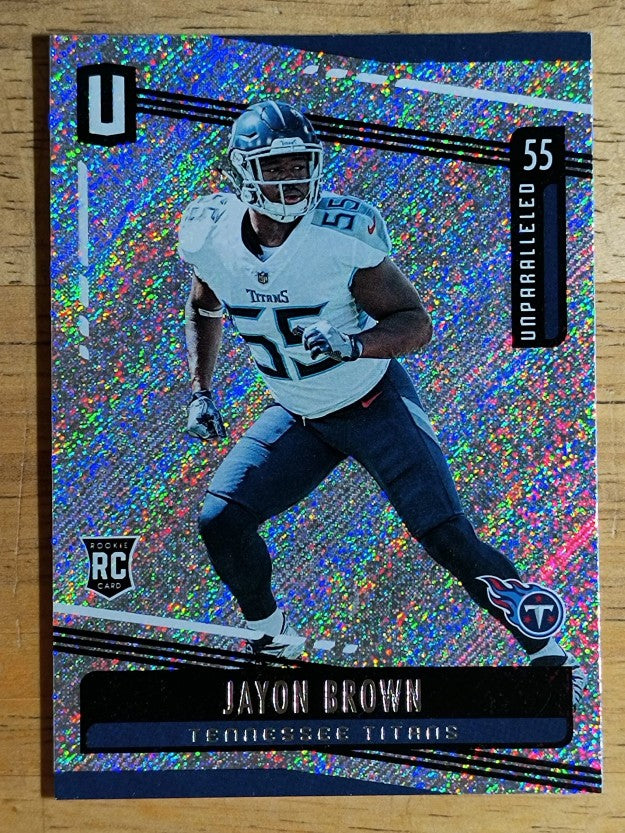 2019 Panini Unparalleled #62 Jayon Brown