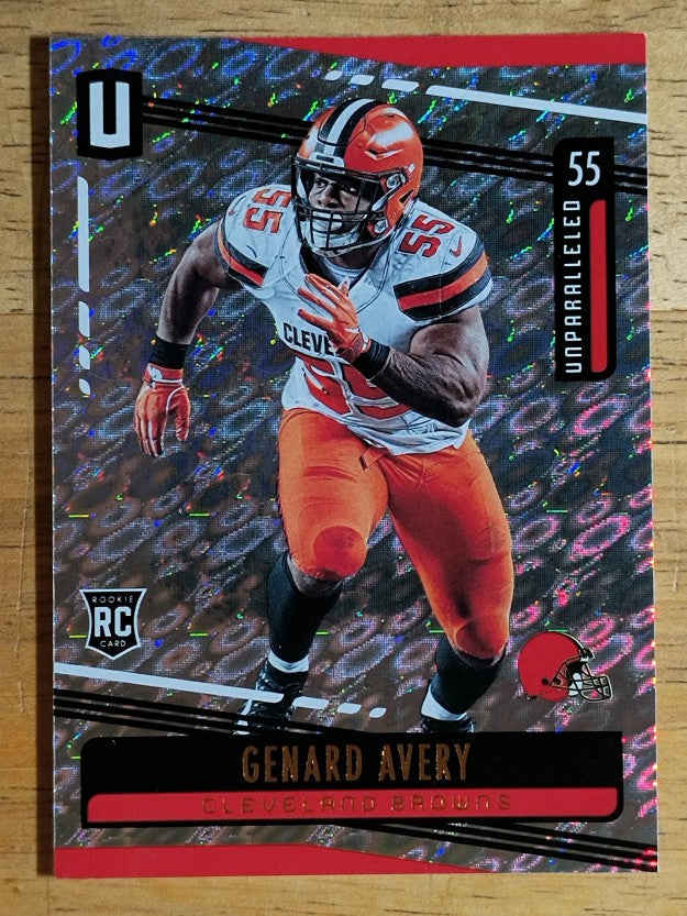 2019 Panini Unparalleled Flight #51 Genard Avery