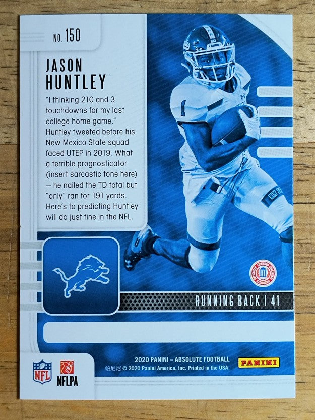 2020 Absolute Retail #150 Jason Huntley