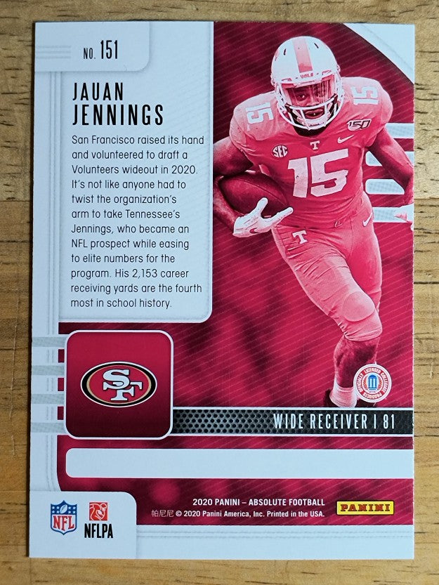 2020 Absolute Retail #151 Jauan Jennings (NM)