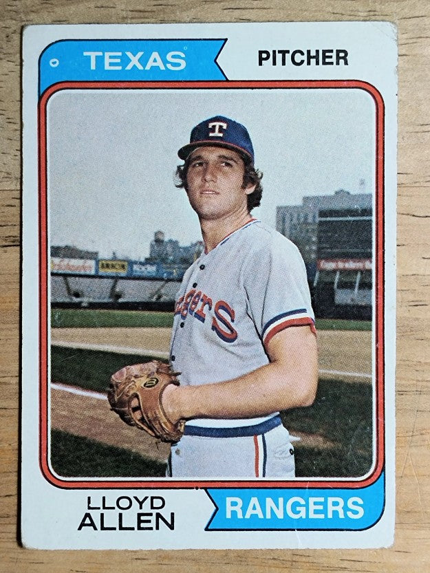 1974 Topps #539 Lloyd Allen (POOR)