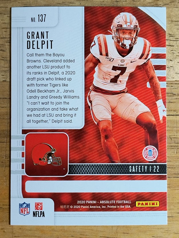 2020 Absolute Retail #137 Grant Delpit