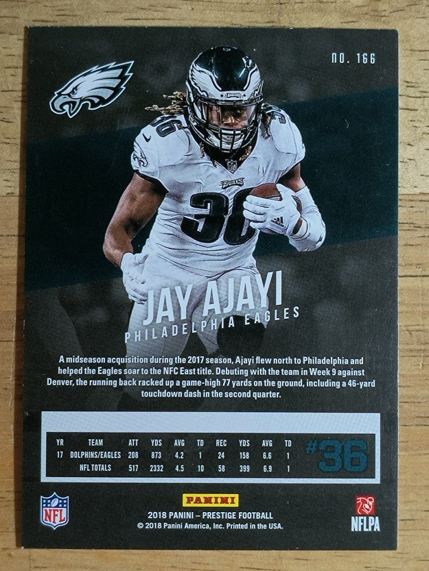 2018 Prestige Xtra Points Green #166 Jay Ajayi