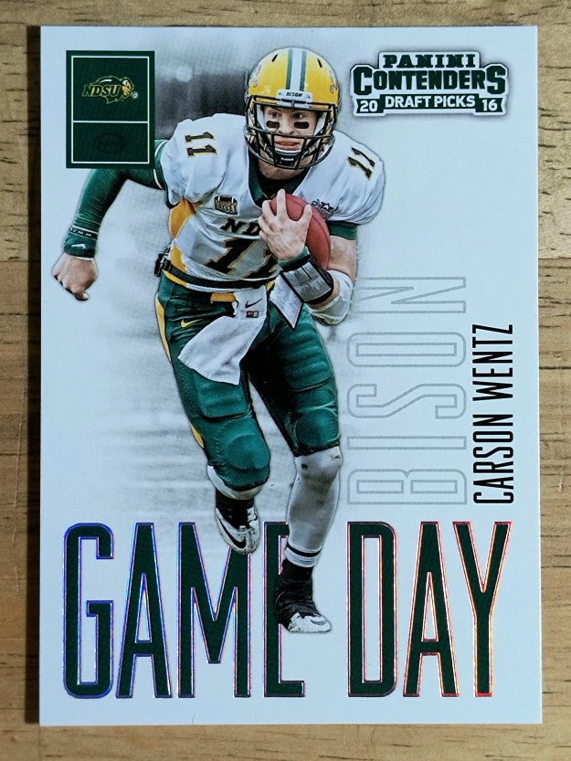 2016 Panini Contenders Draft Picks Game Day Tickets #27 Carson Wentz