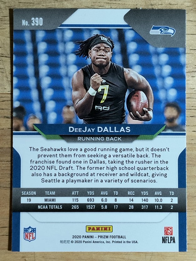 2020 Panini Prizm #390 DeeJay Dallas RC