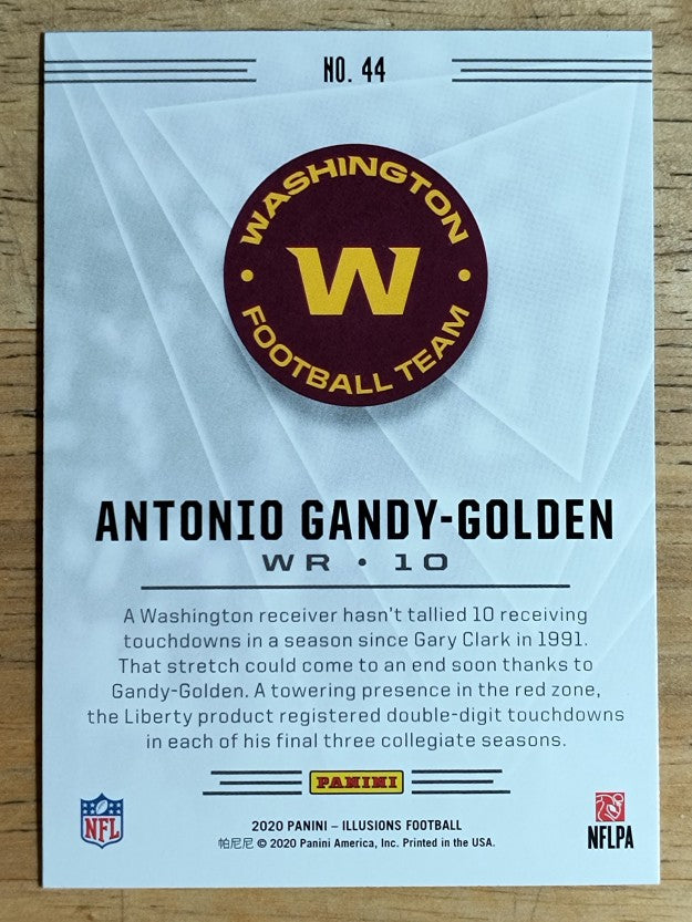 2020 Panini Illusions Retail #44 Antonio Gandy-Golden
