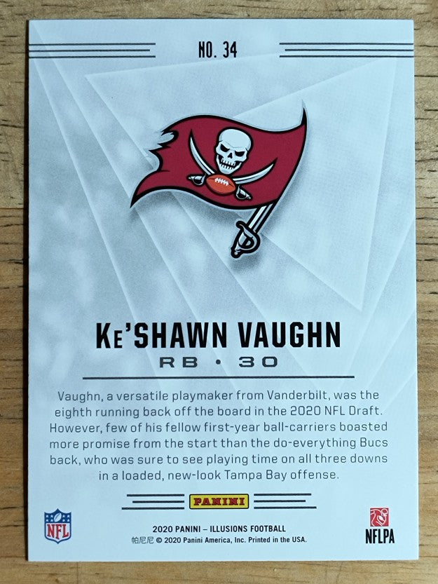 2020 Panini Illusions Retail #34 Ke'Shawn Vaughn