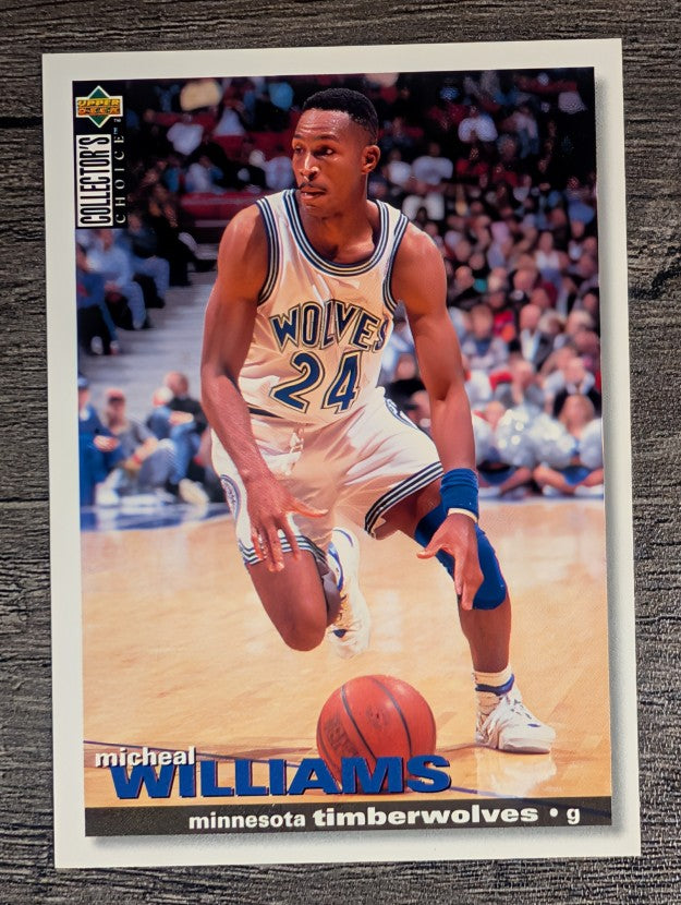 1995-96 Collector's Choice #27 Micheal Williams