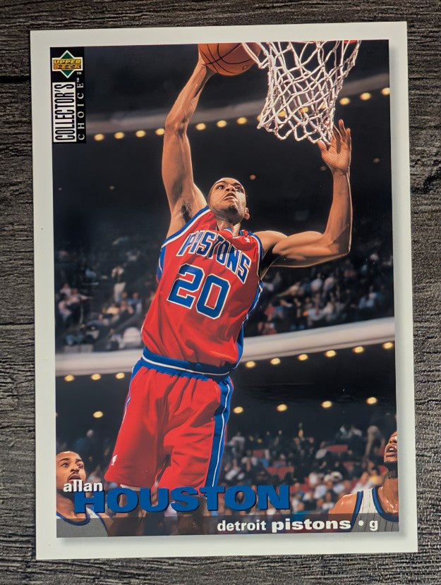 1995-96 Collector's Choice #80 Allan Houston