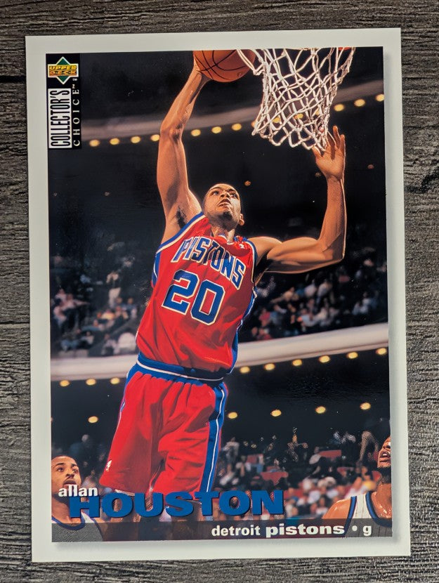 1995-96 Collector's Choice #80 Allan Houston