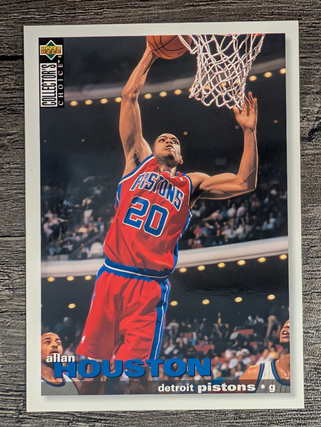1995-96 Collector's Choice #80 Allan Houston