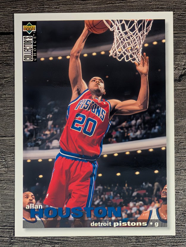 1995-96 Collector's Choice #80 Allan Houston