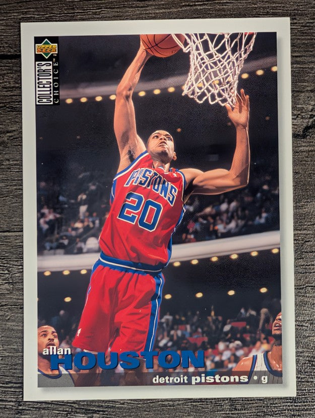 1995-96 Collector's Choice #80 Allan Houston