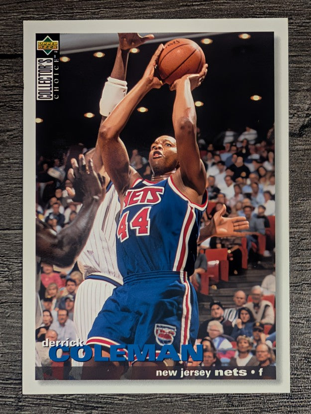 1995-96 Collector's Choice #138 Derrick Coleman