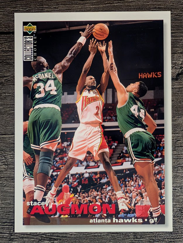 1995-96 Collector's Choice #141 Stacey Augmon