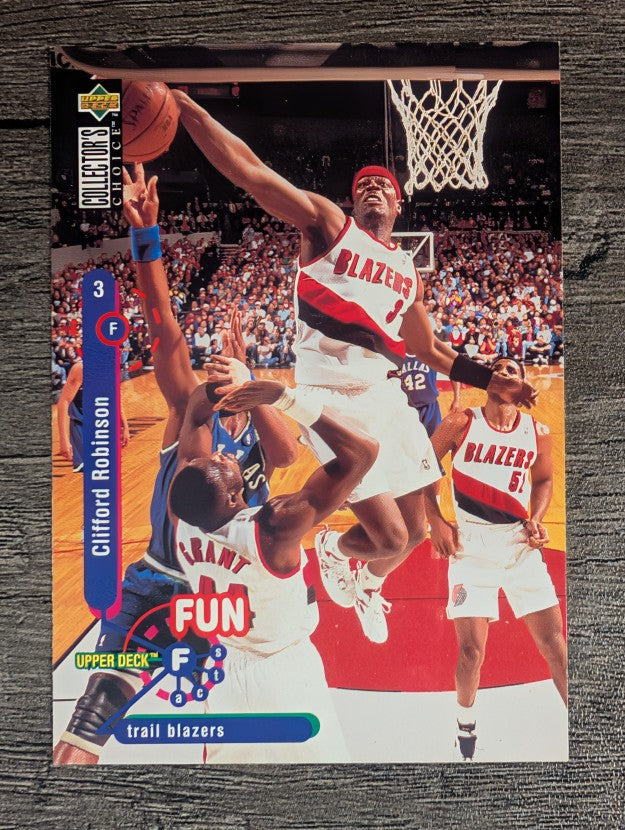 1995-96 Collector's Choice #187 Clifford Robinson FF