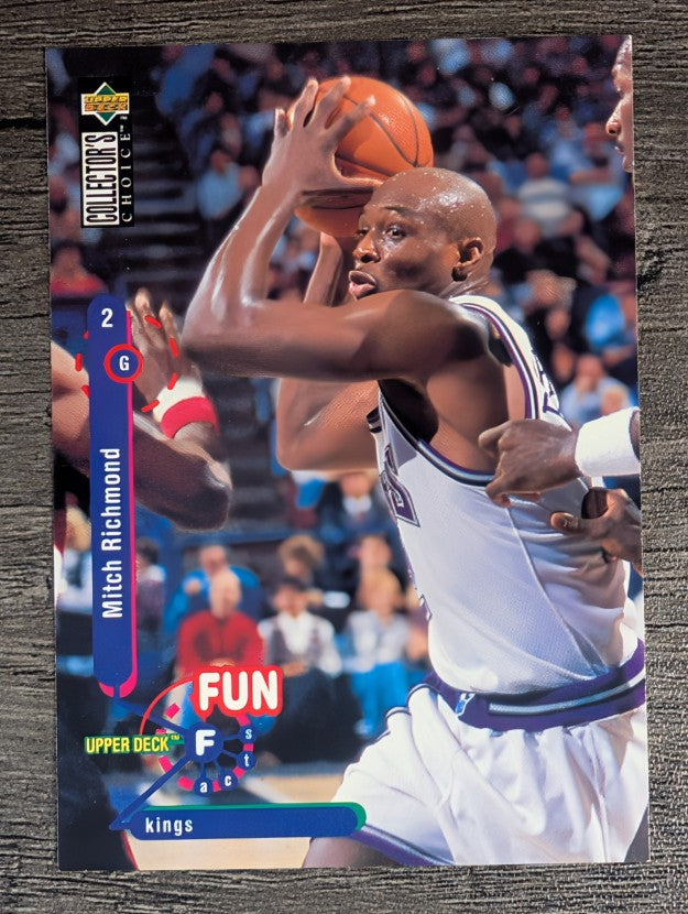 1995-96 Collector's Choice #188 Mitch Richmond FF