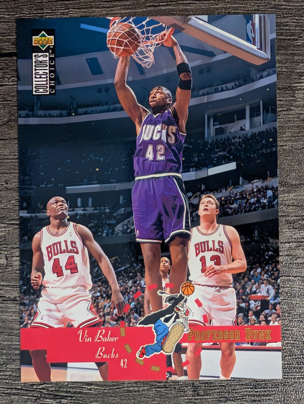 1995-96 Collector's Choice #197 Vin Baker PD