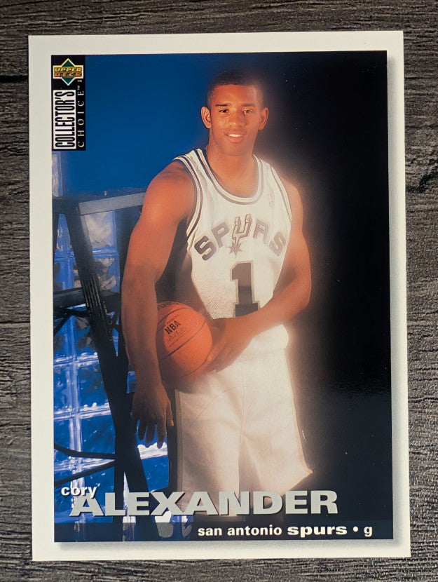 1995-96 Collector's Choice #211 Cory Alexander RC